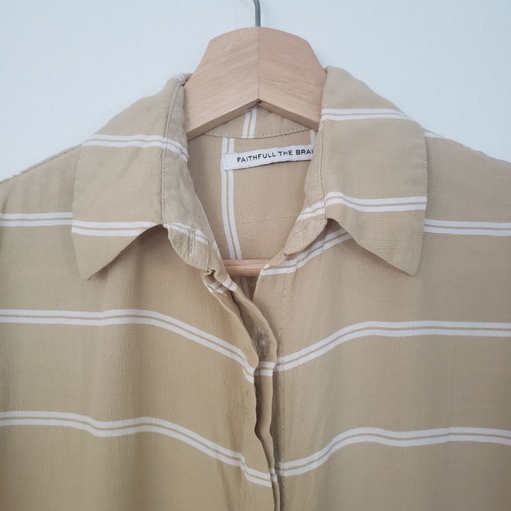 Faithful the Brand casual stripe shirt dress - Picture 4 of 9